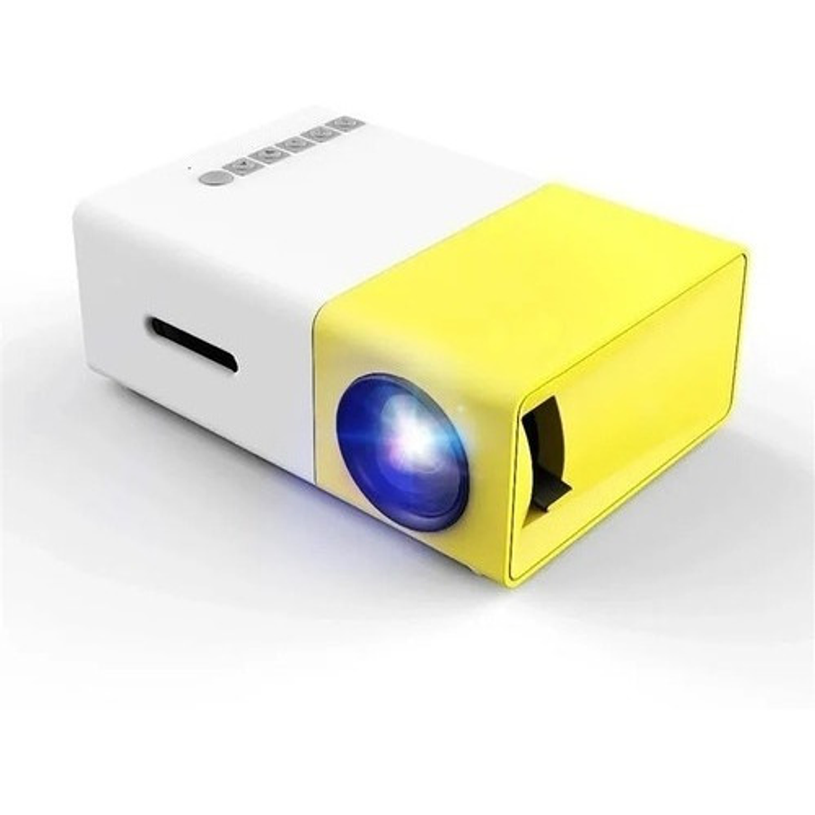 Mini Proyector Led Portatil Hdmi Vga Usb Sd 600lm 1