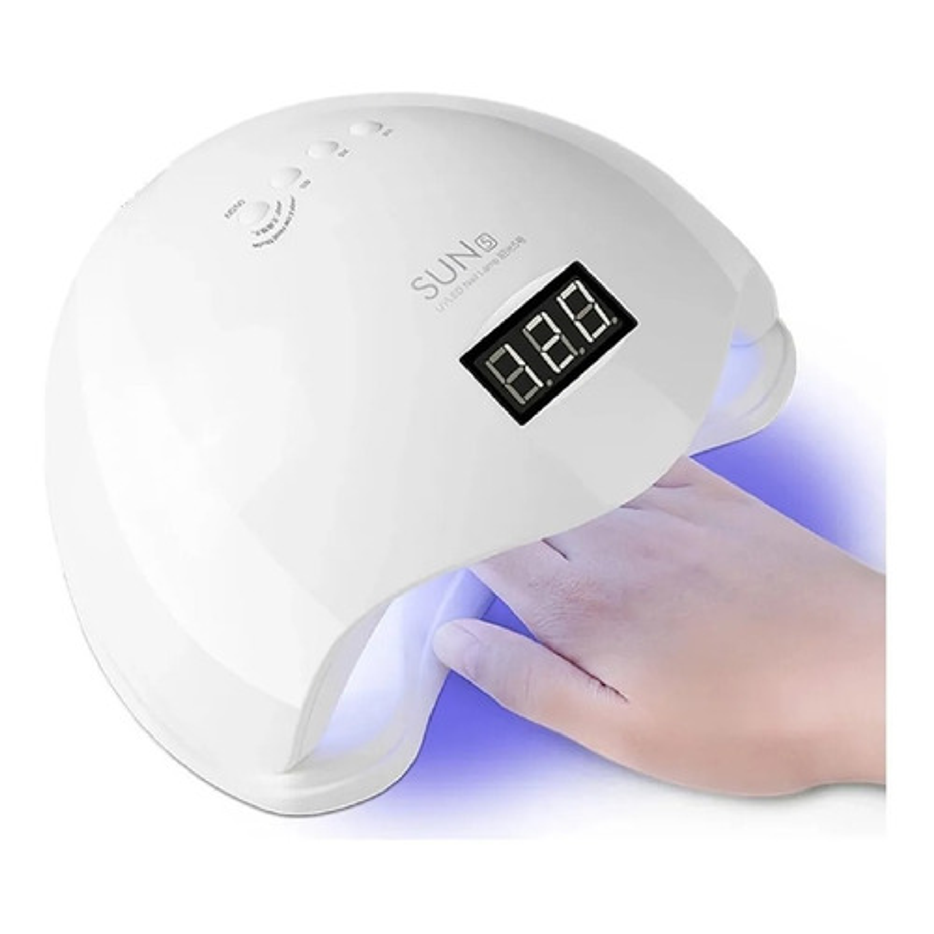 Secador De Uñas Lampara Led Uñas Sun 5 Esmalte Permanente 1