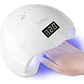 Secador De Uñas Lampara Led Uñas Sun 5 Esmalte Permanente - Miniatura 1