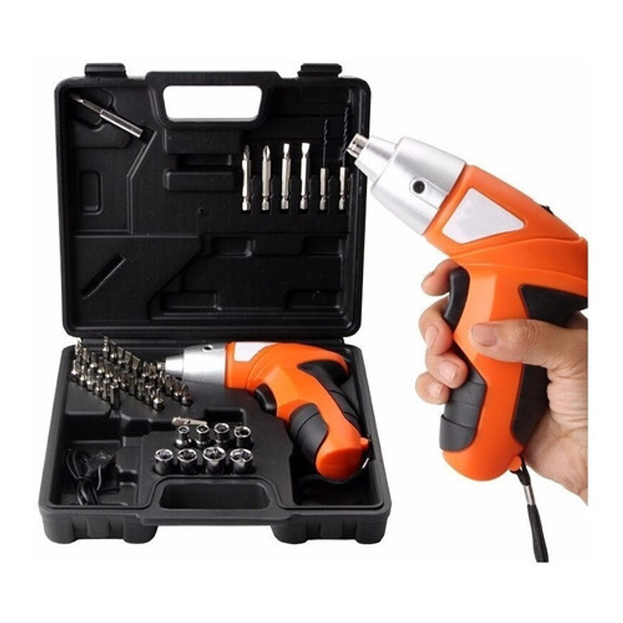 Destornillador Inalámbrico 12v 45 Accesorios 1