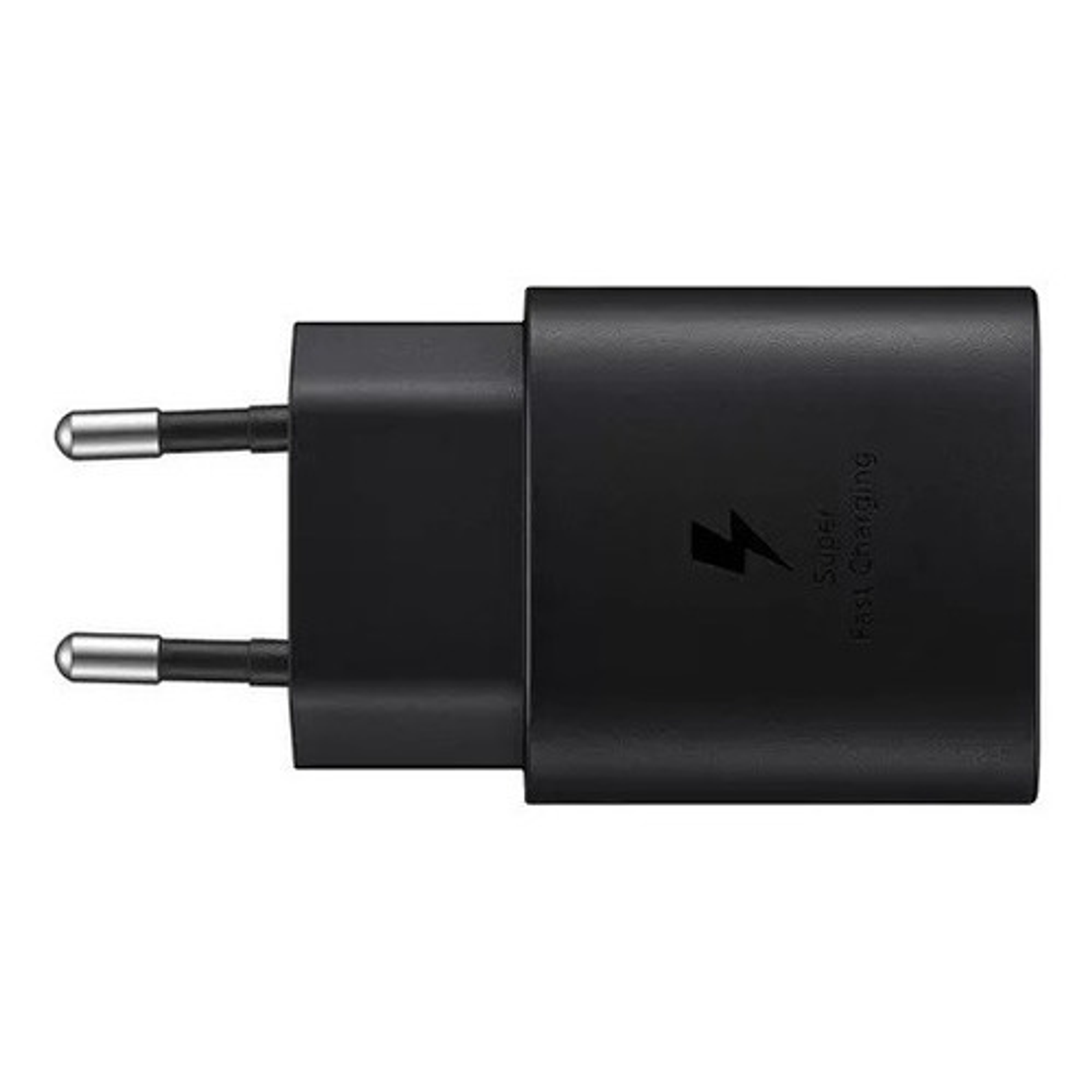 Adaptador Cargador 25W Carga Super Rapida Para Samsung Usb- C A C  Negro Alternativo 3