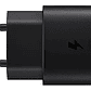 Adaptador Cargador 25W Carga Super Rapida Para Samsung Usb- C A C  Negro Alternativo - Miniatura 3