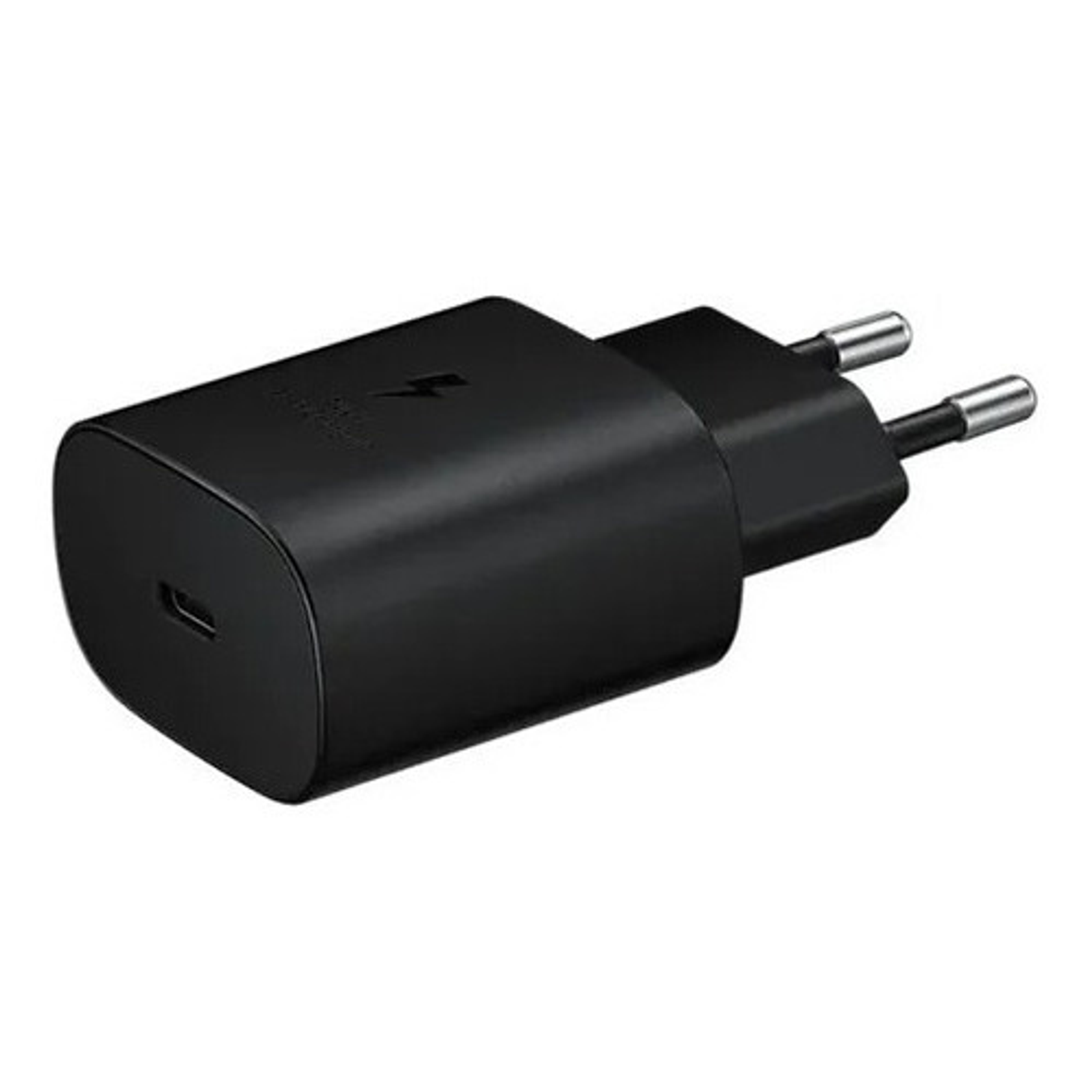 Adaptador Cargador 25W Carga Super Rapida Para Samsung Usb- C A C  Negro Alternativo 4