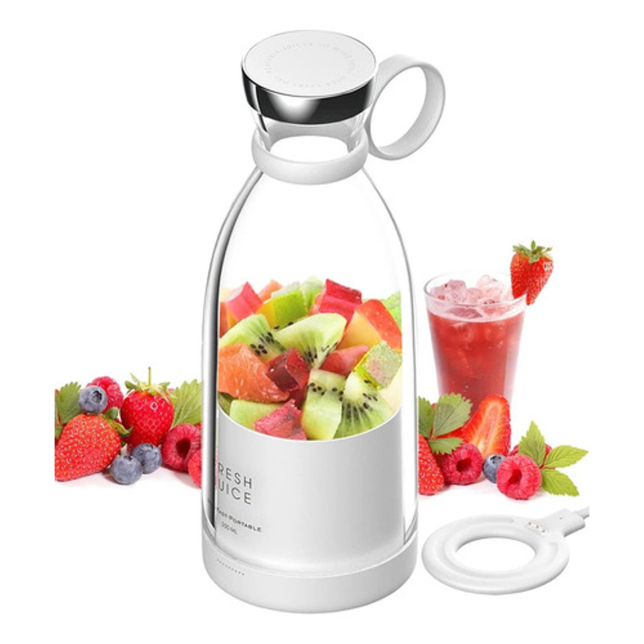 Juguera Personal Licuadora Botella Licuadora Portatil 420ml 1