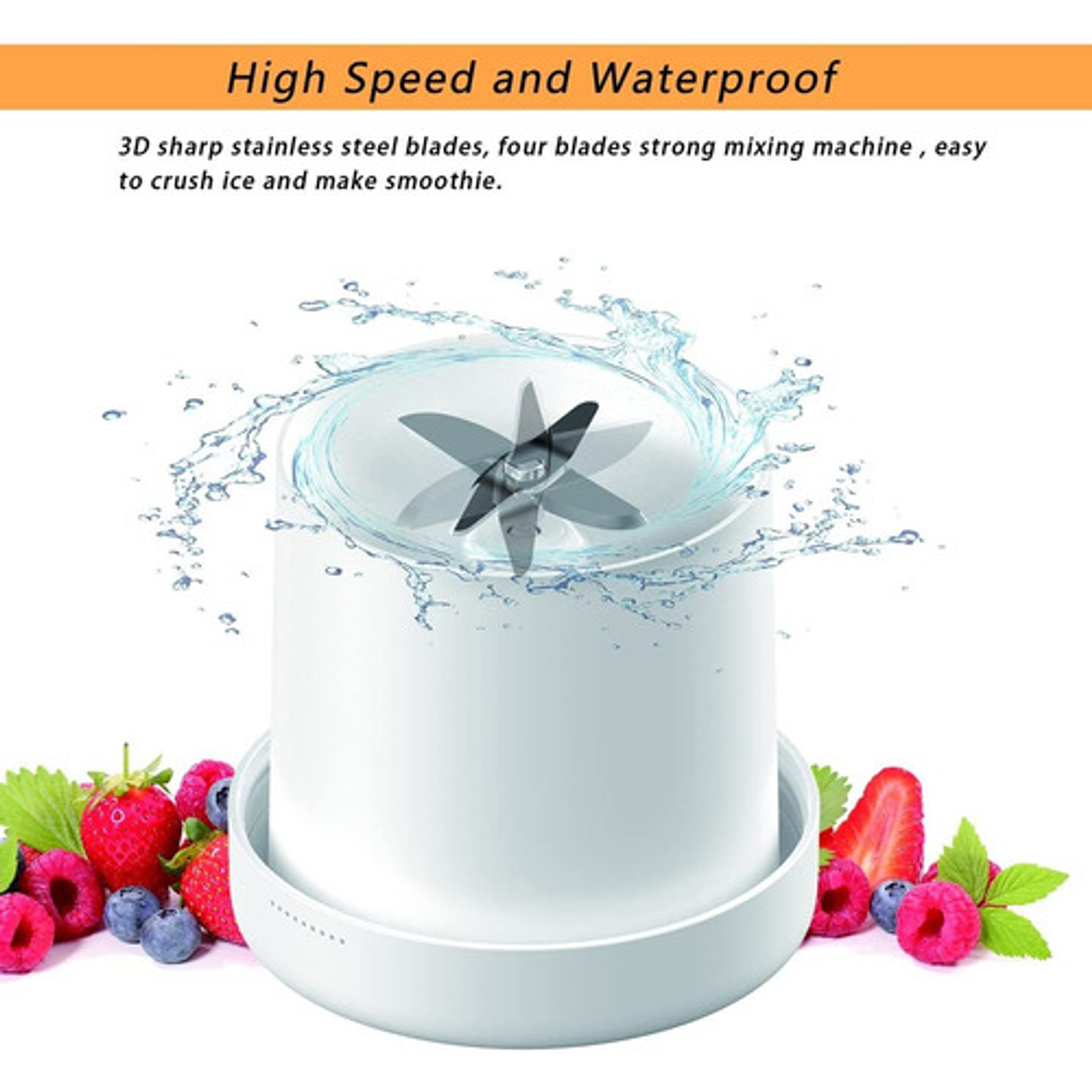 Juguera Personal Licuadora Botella Licuadora Portatil 420ml 2