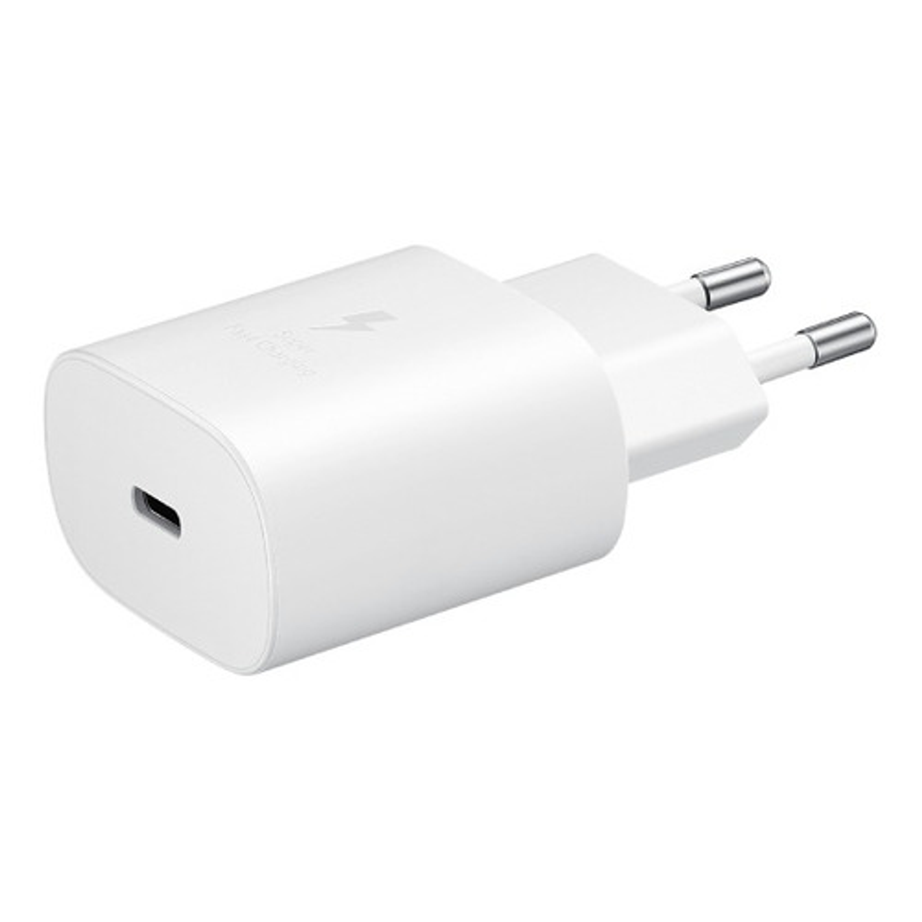 Cargador Samsung Usb C 25W  De Pared Carga Super Rápida Blanco  1