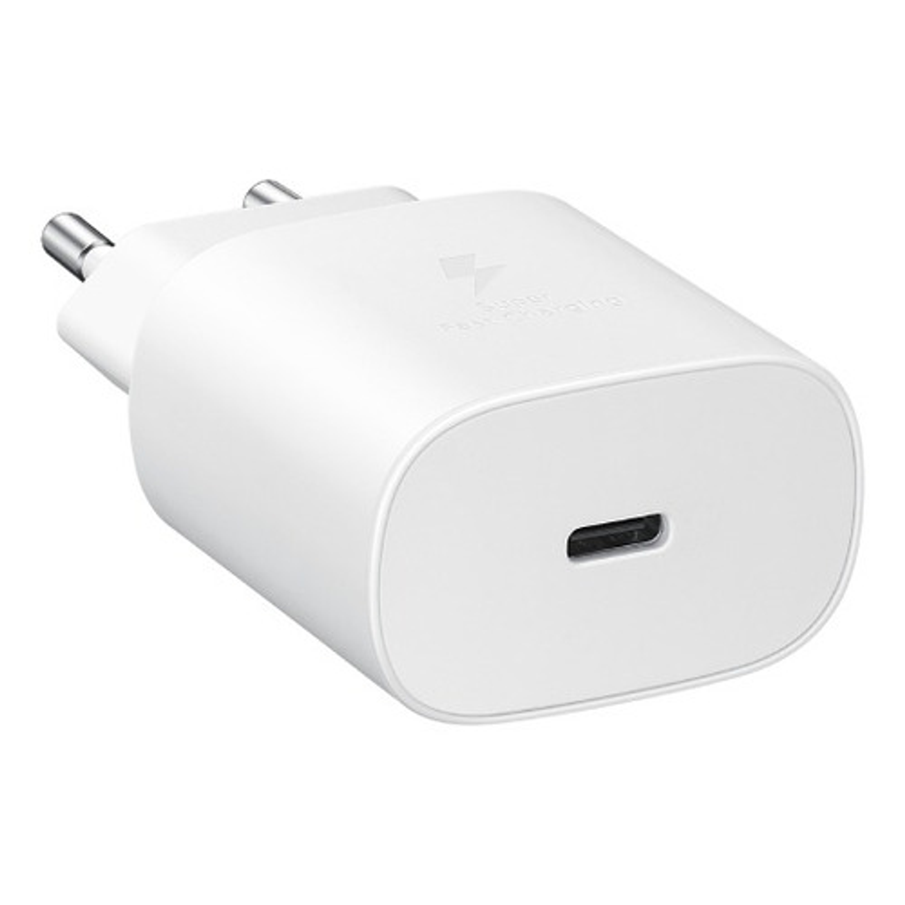 Cargador Samsung Usb C 25W  De Pared Carga Super Rápida Blanco  2