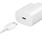 Cargador Samsung Usb C 25W  De Pared Carga Super Rápida Blanco  - Miniatura 5