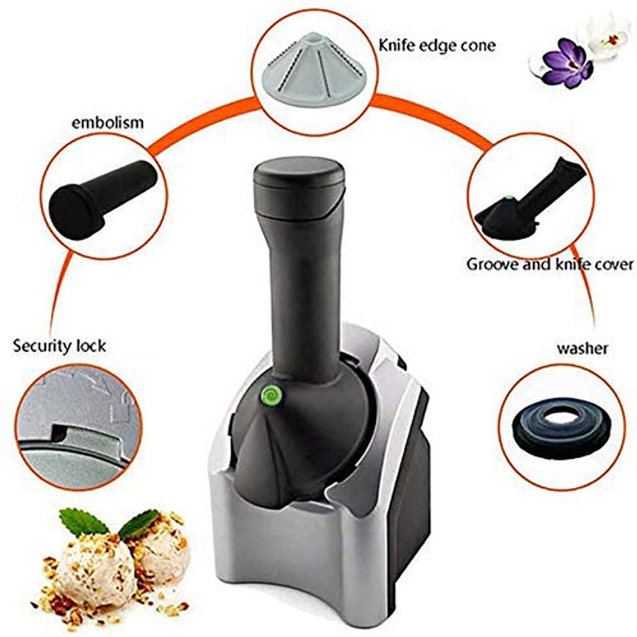 Máquina Automática De Helado Máquina De Helado Casera 4