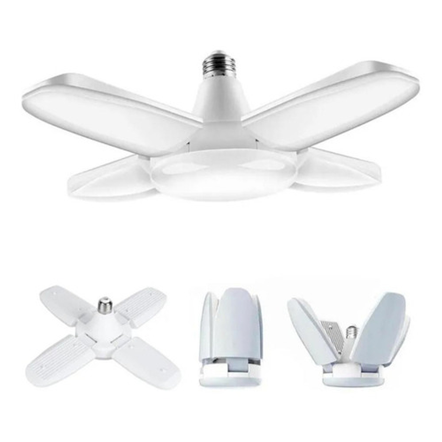 Ampolleta Led 4 Aspas Angulo Ajustable Ampolletas Led 28w 1