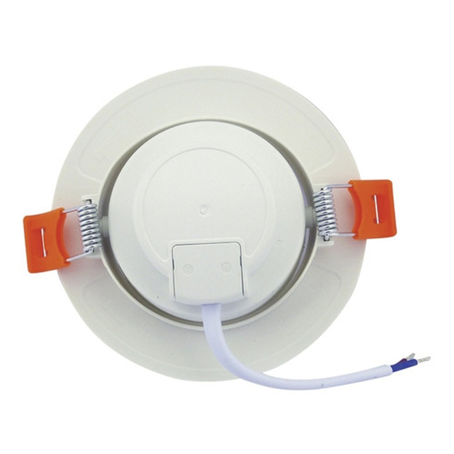 Foco Basculante Led Embutido 6,5w Para Cielo  2