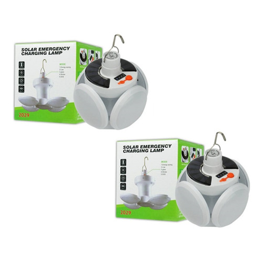 Lampara Camping Solar Emergencia 50w Articulada Outdoor 1