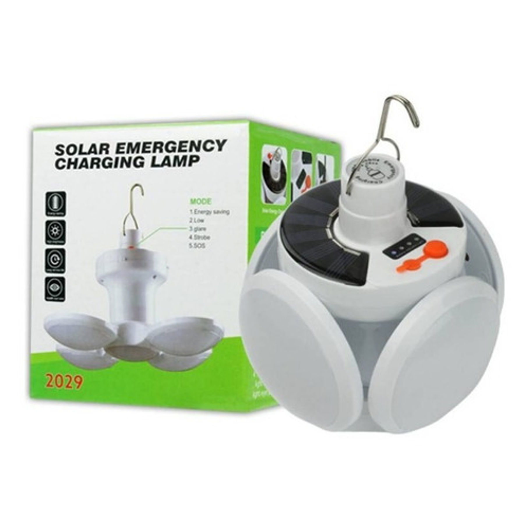 Lampara Camping Solar Emergencia 50w Articulada Outdoor 2