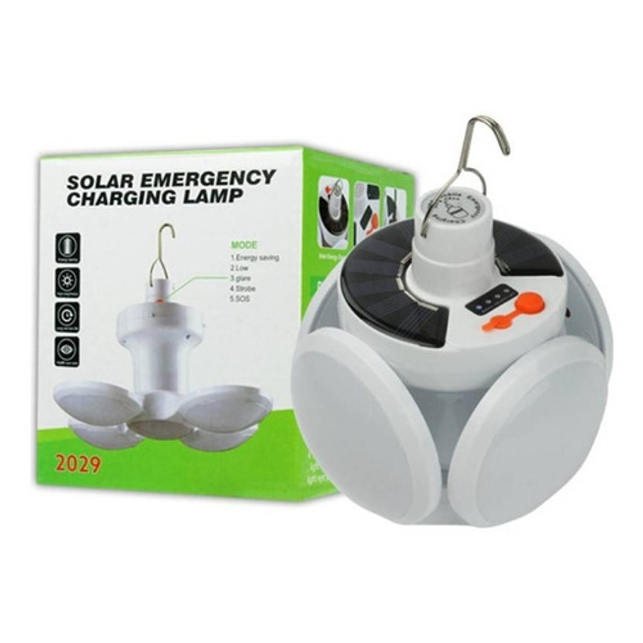 Lampara Camping Solar Emergencia 50w Articulada Outdoor 2