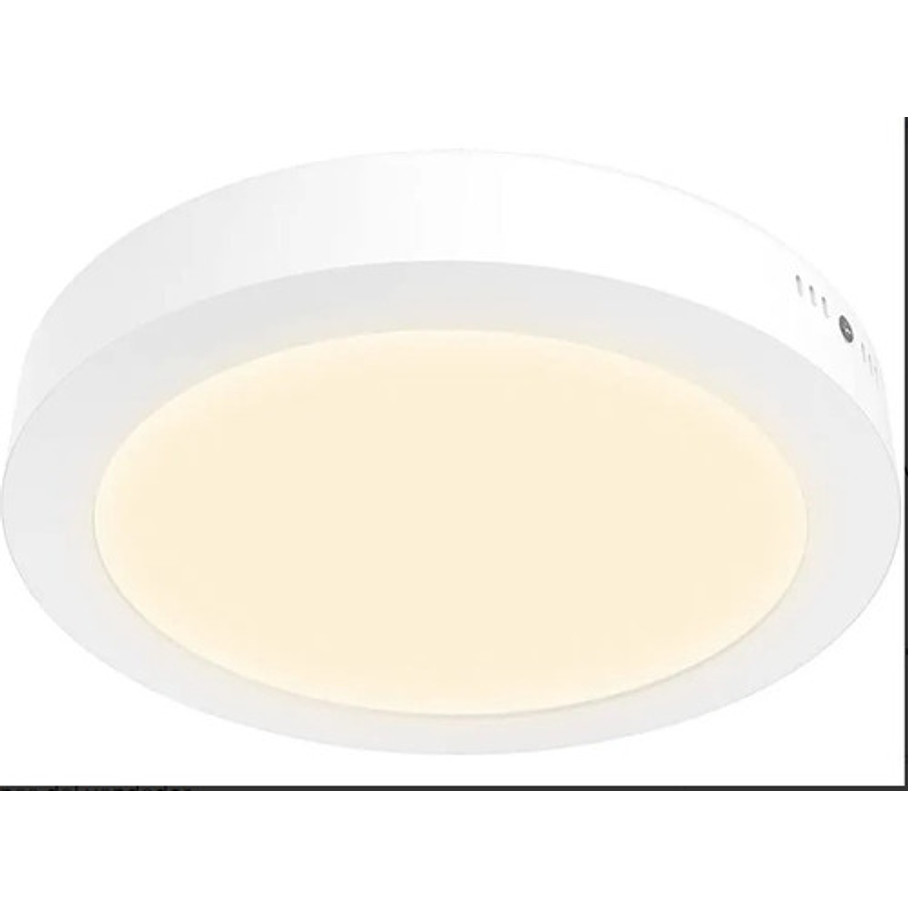 Lámparas Para Techo Led Blanco 18w Luz Suave Cálida Completa 2