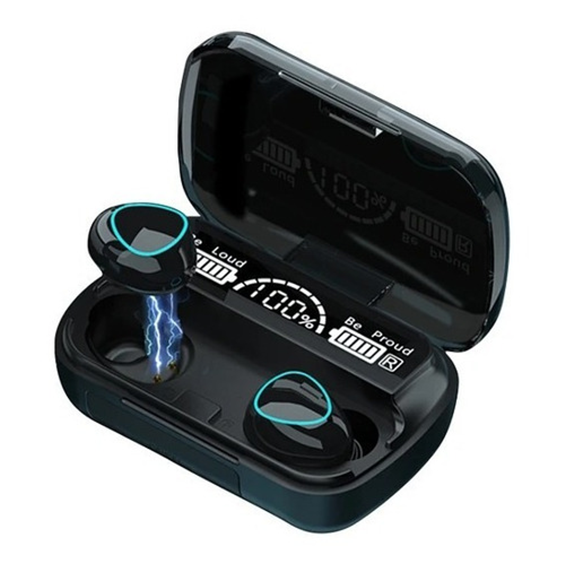 Audífonos Inalámbricos Bluetooth M10 Powerbank 2000 1