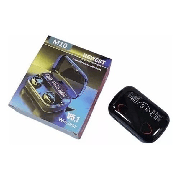 Audífonos Inalámbricos Bluetooth M10 Powerbank 2000 2