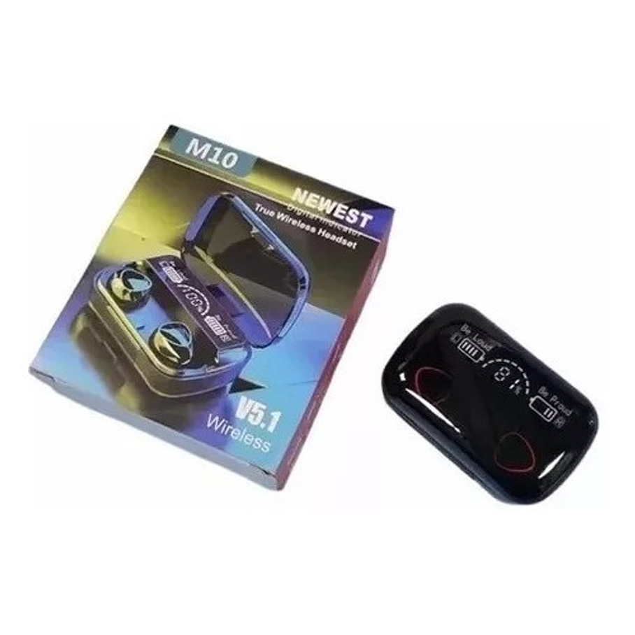 Audífonos Inalámbricos Bluetooth M10 Powerbank 2000 2