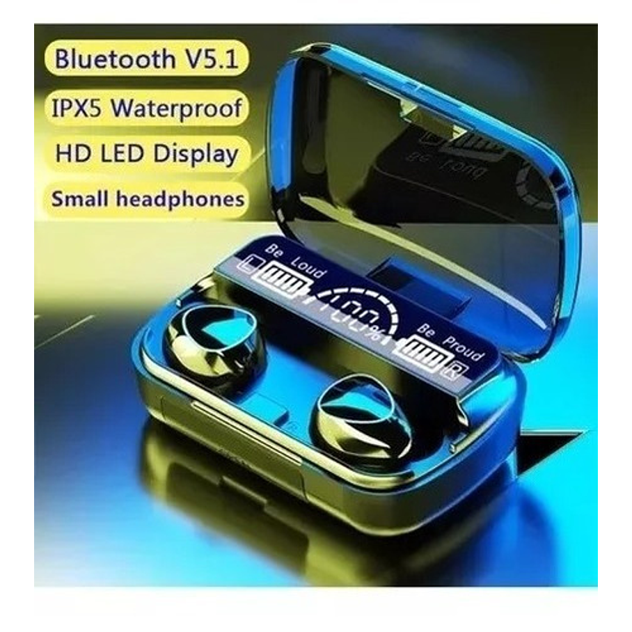 Audífonos Inalámbricos Bluetooth M10 Powerbank 2000 4