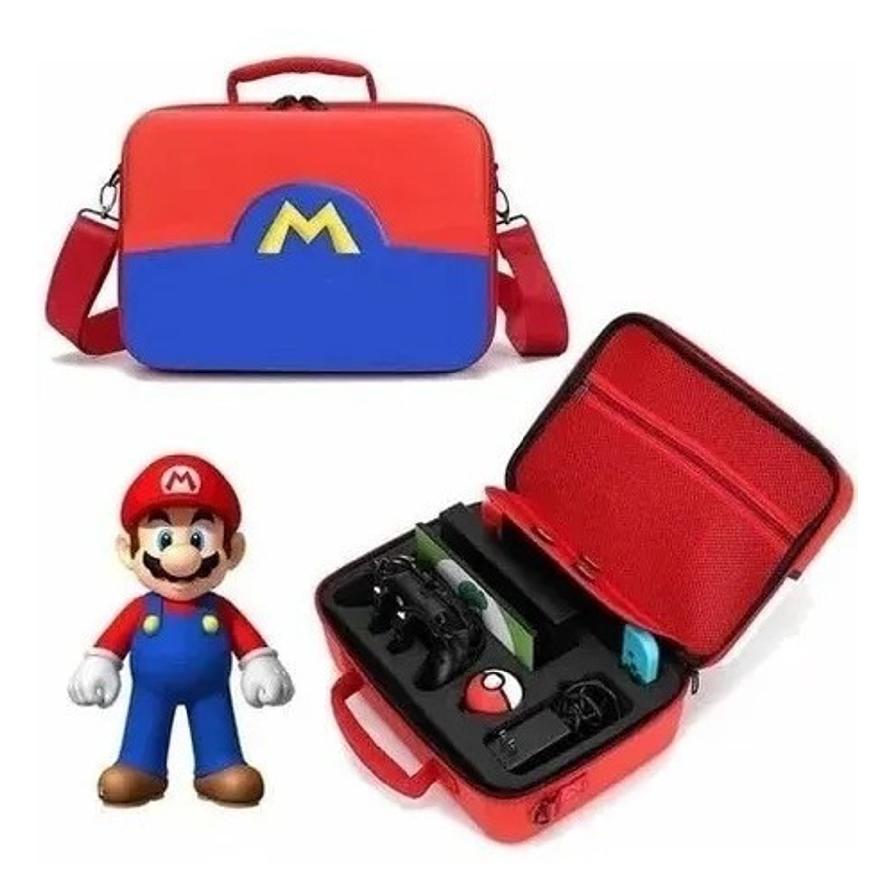 Bolso Protector De Transporte Para Nintendo Switch Retro  3