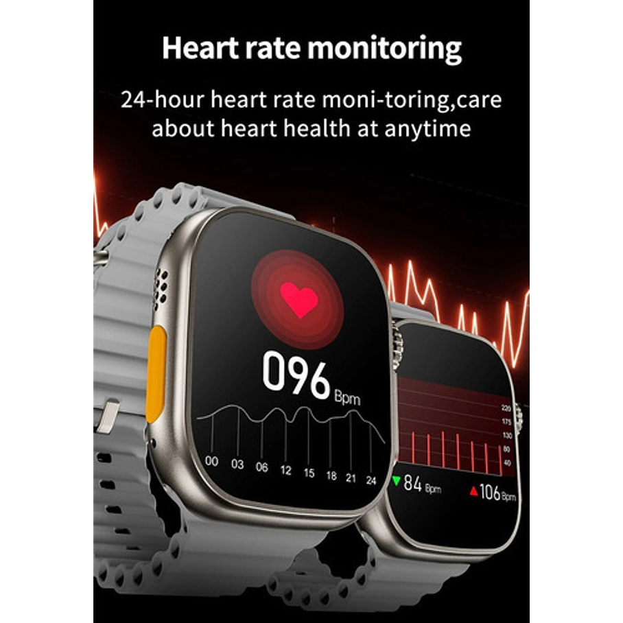 Reloj Smartwatch Serie 8 Ultra Llamada Juego Notificaciones Qs8  7