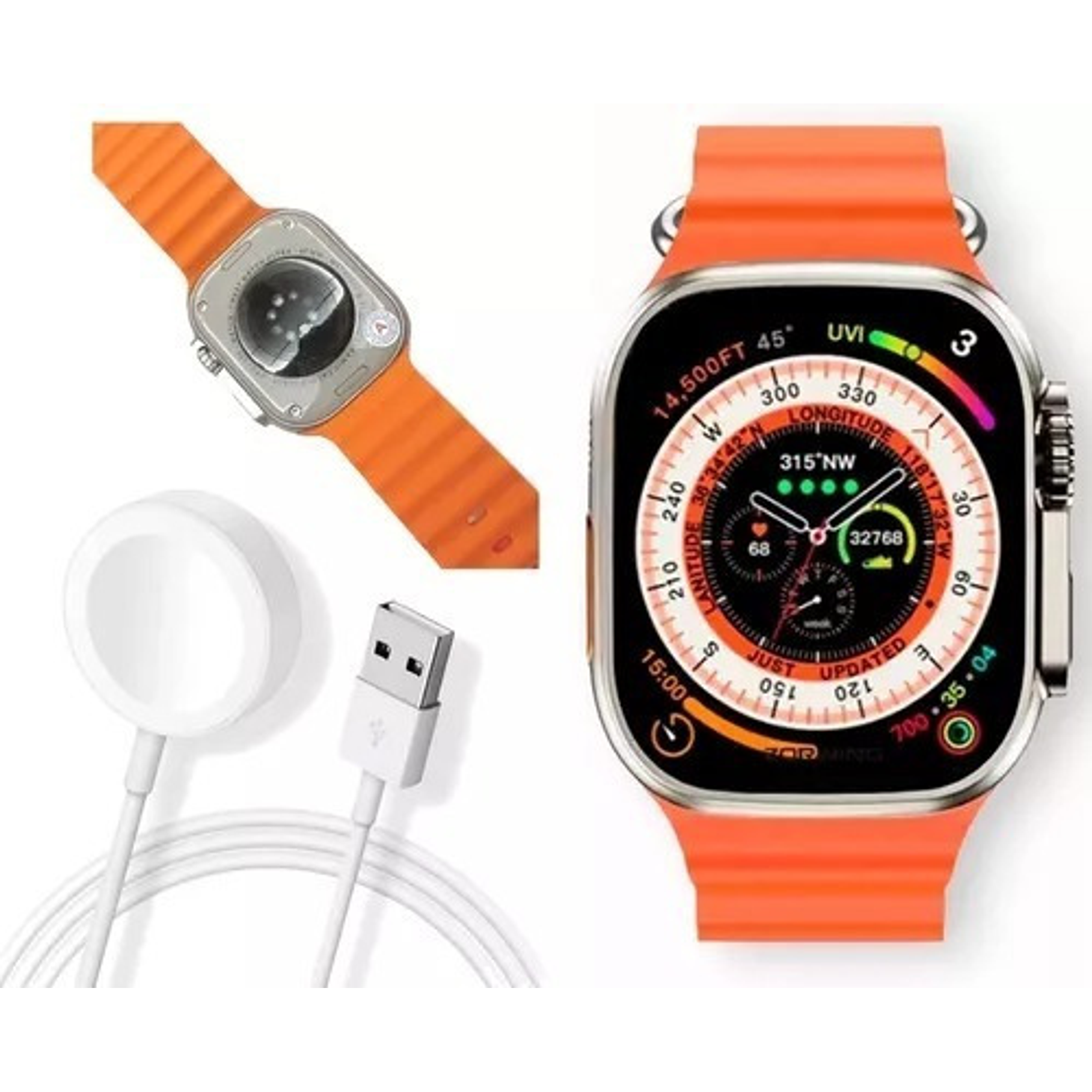 Reloj Smartwatch Serie 8 Ultra Llamada Juego Notificaciones Qs8  12