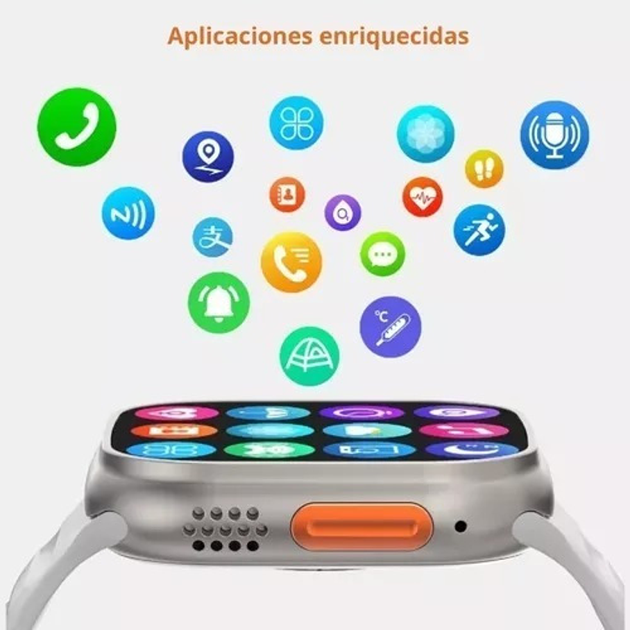 Reloj Smartwatch Serie 8 Ultra Llamada Juego Notificaciones Qs8  14