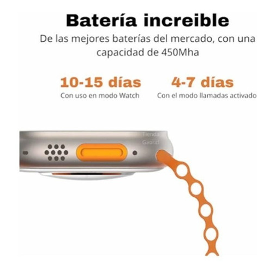 Reloj Smartwatch Serie 8 Ultra Llamada Juego Notificaciones Qs8  15