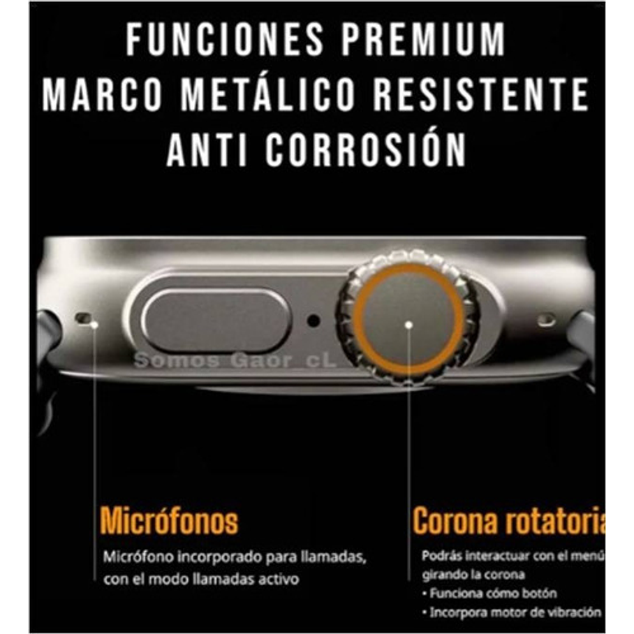 Reloj Smartwatch Serie 8 Ultra Llamada Juego Notificaciones Qs8  17