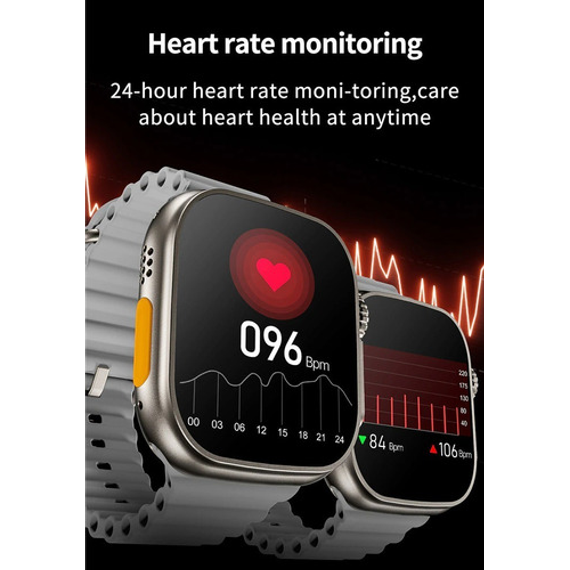 Reloj Smartwatch Serie 8 Ultra Llamada Juego Notificaciones Qs8  18