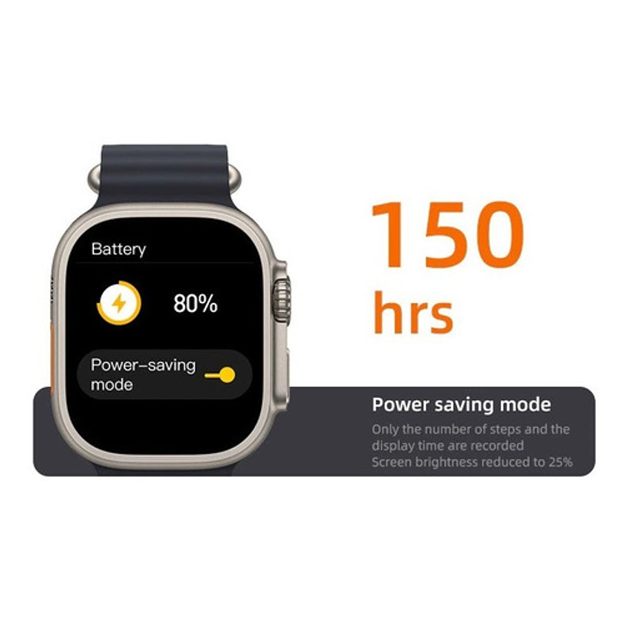 Reloj Smartwatch Serie 8 Ultra Llamada Juego Notificaciones Qs8  22