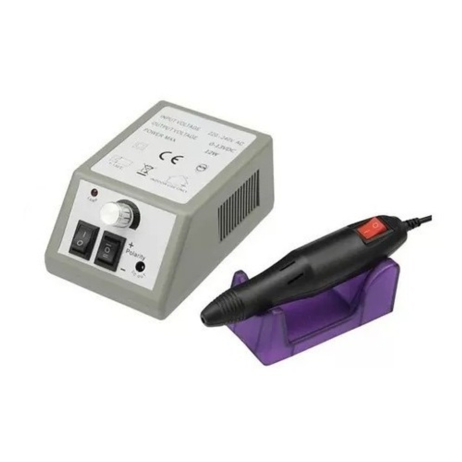 Set Torno Profesional Para Uñas Manicure Pedicure 2