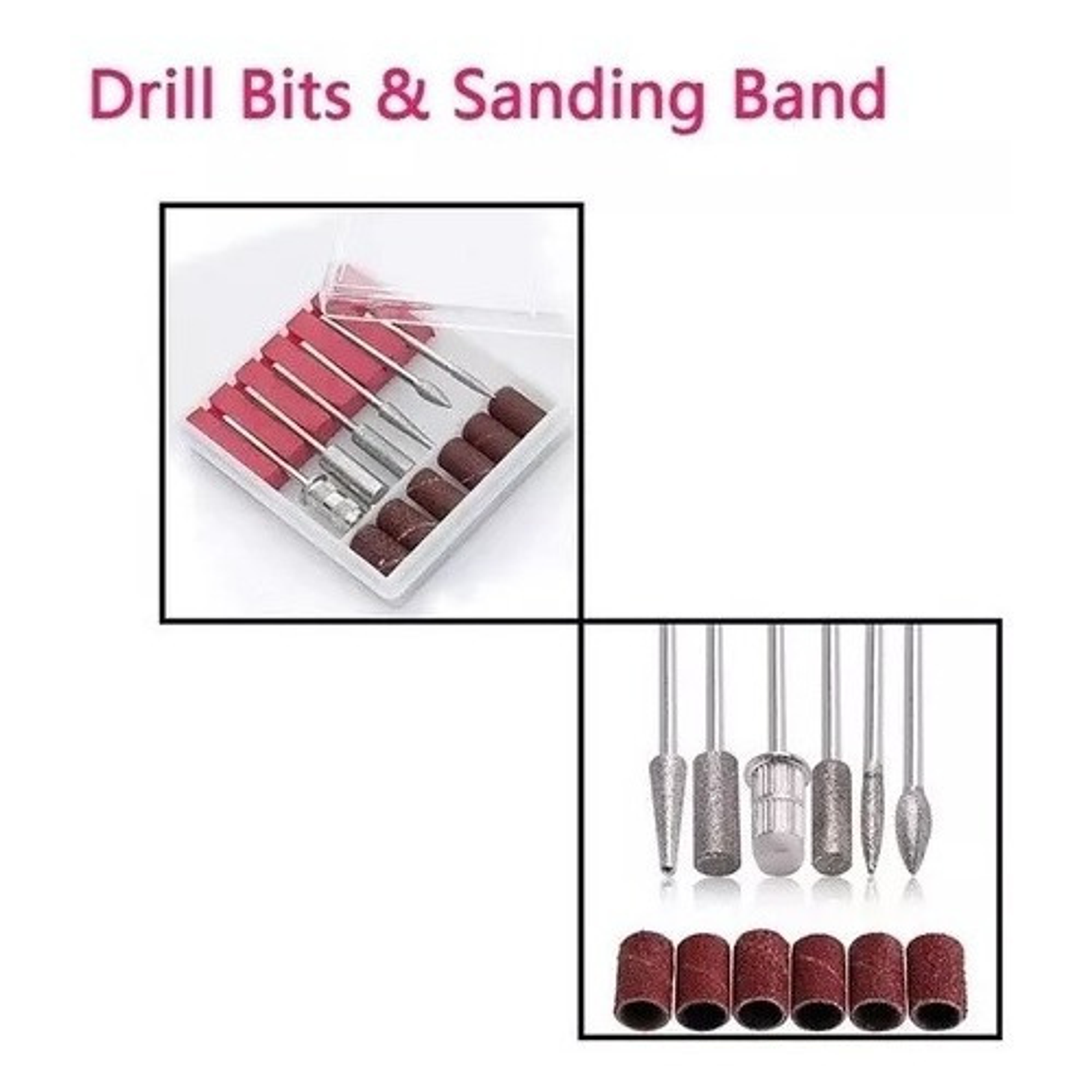 Set Torno Profesional Para Uñas Manicure Pedicure 3