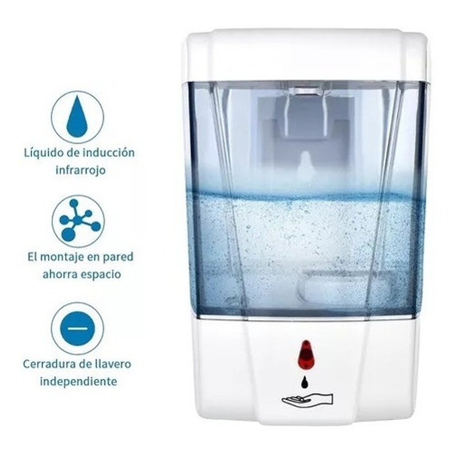 Dispensador Electrico Sin Contacto De Jabón O Alcohol Gel  2