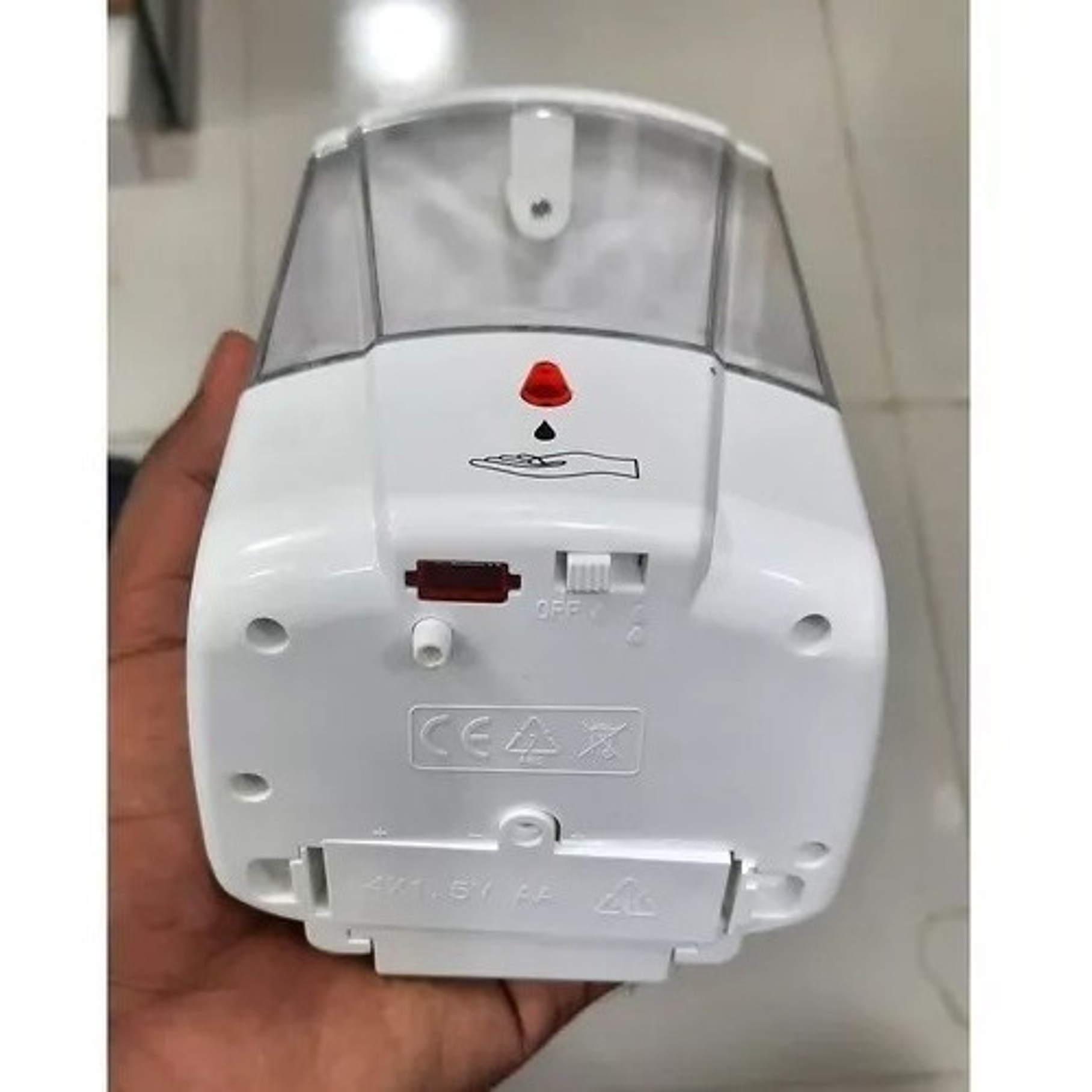 Dispensador Electrico Sin Contacto De Jabón O Alcohol Gel  5