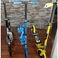 Scooter Metálico Edad 8 A 17 Resistente Ajustable Unisex - Miniatura 9