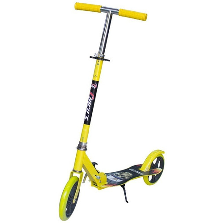 Scooter Metálico Edad 8 A 17 Resistente Ajustable Unisex 10