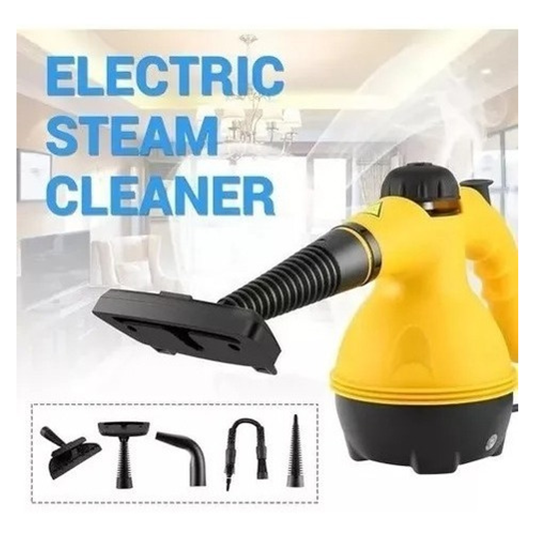 Mopa Vapor Maquina Lava Alfombras Limpiadora Vapor Auto Casa 5