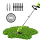Cortadora De Pasto Inalámbrica Baterias Y Accesorios - Miniatura 1