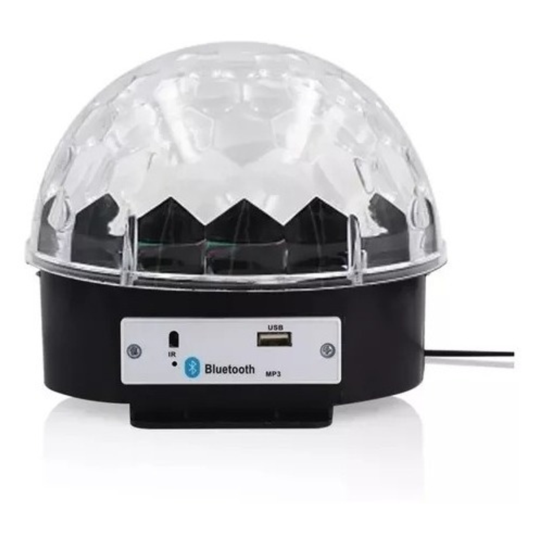 Reproductor Mp3 Bola Mágica De Luz Led Bluetooth 3
