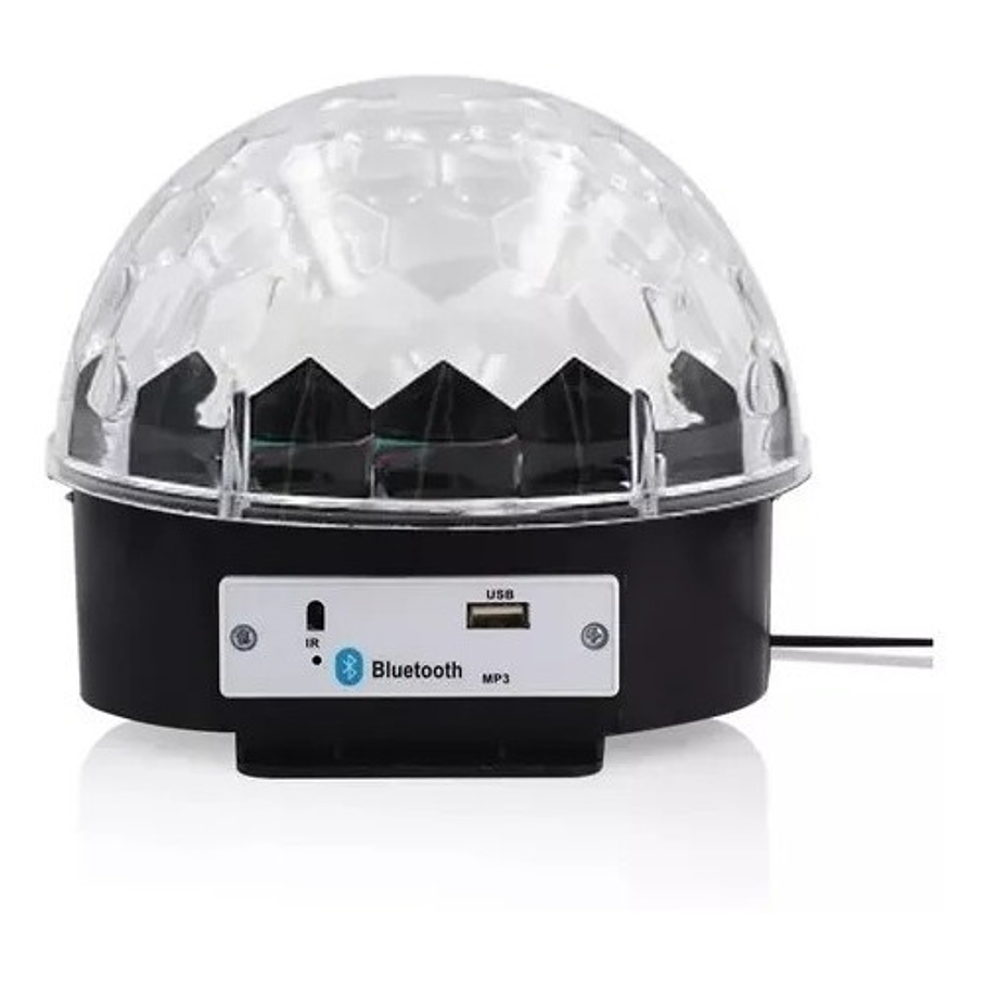 Reproductor Mp3 Bola Mágica De Luz Led Bluetooth 3