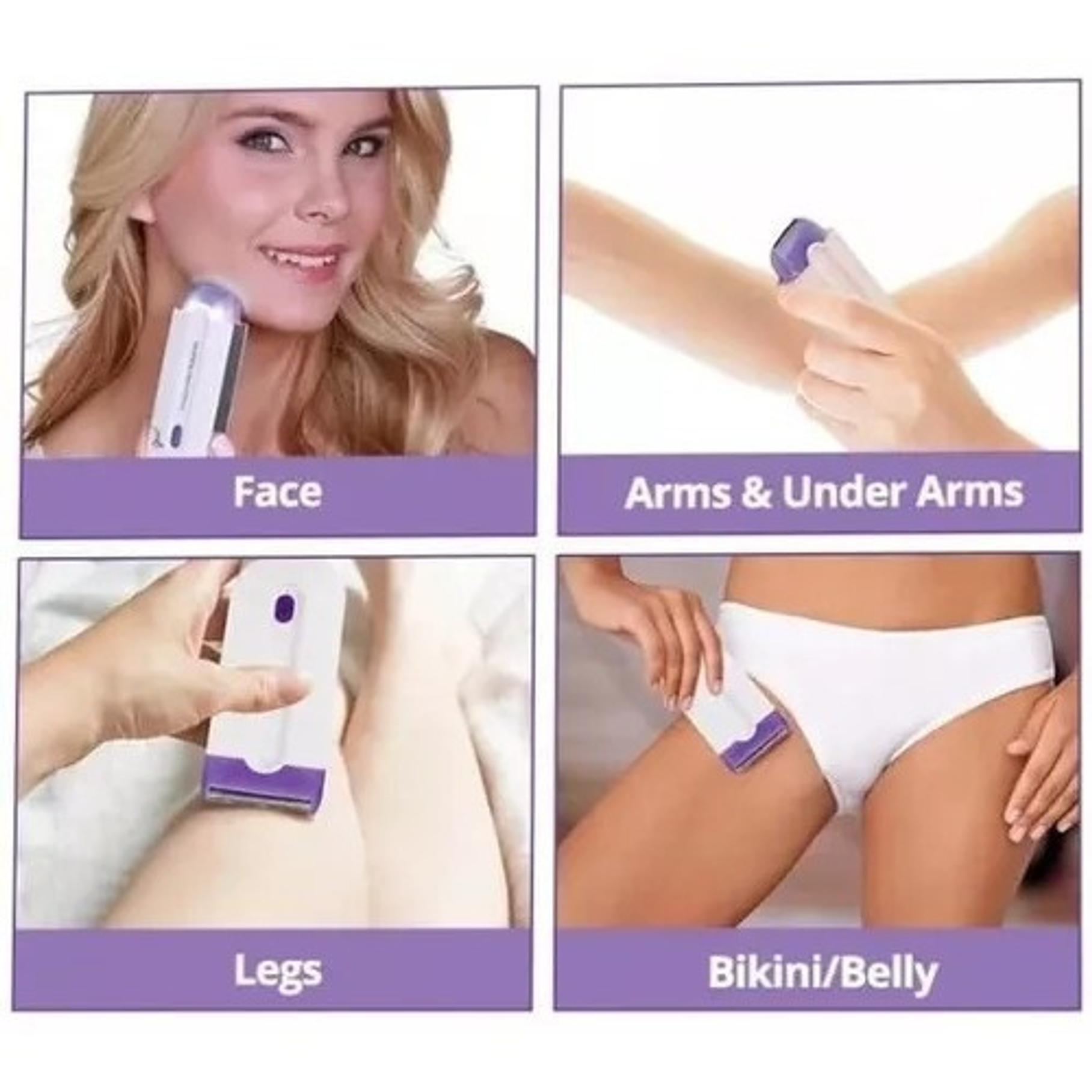 Depiladora Mujer Con Sensor Luz Láser Removedor Recortadora  4