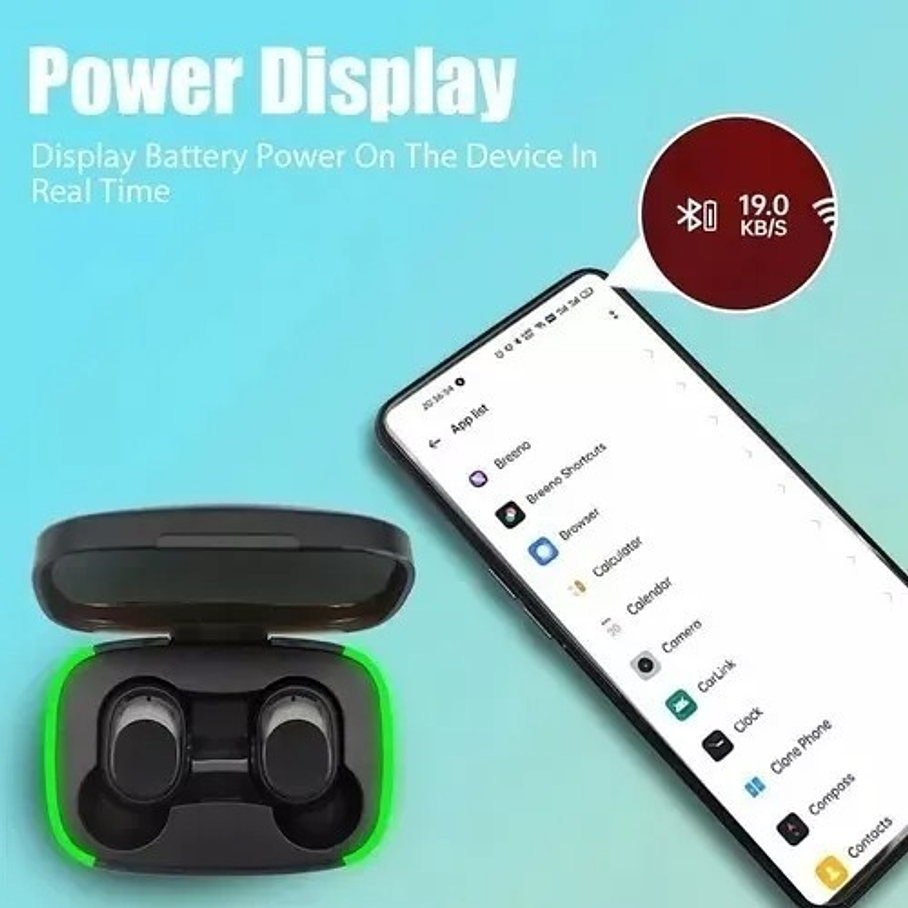 Auriculares Inalámbricos Y60 Compatible Con Android Y iPhone 4