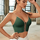 Crop Top Sujetador Con Cremallera Brasier Top Deportivo  - Miniatura 24