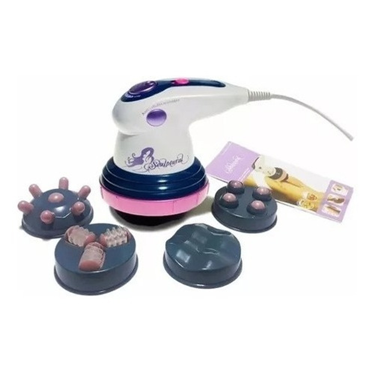 Masajeador Reductor Anti Celulitis Drenaje/linfatico Cabezal