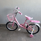 Bicicleta Aro 16 con Canasto Rosada Para Niñas  - Miniatura 2