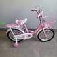 Bicicleta Aro 16 con Canasto Rosada Para Niñas  - Miniatura 7