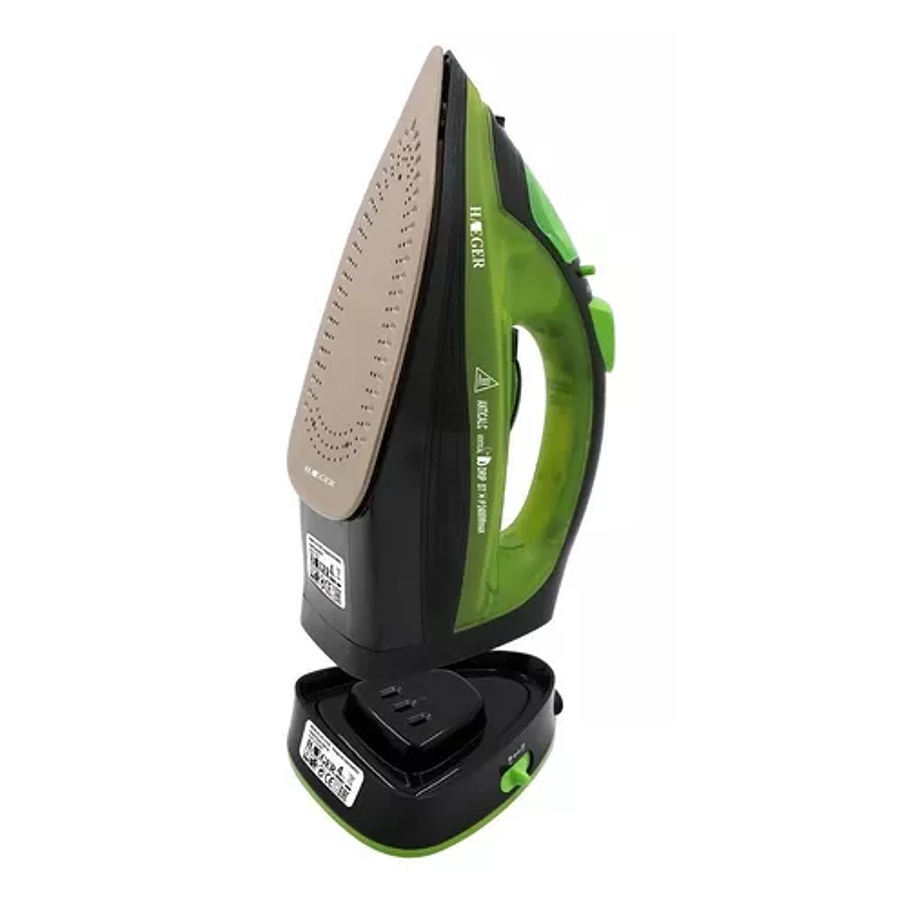 Plancha De Vapor Ajuste 5 Velocidades Carga Inalámbrica 9