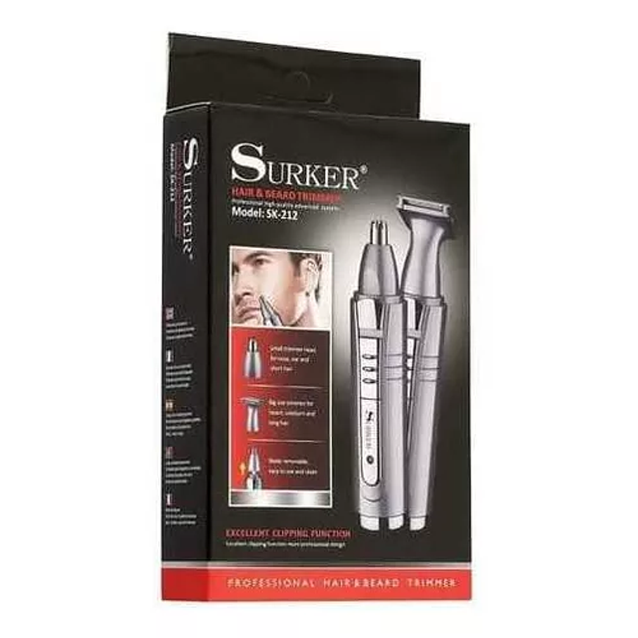 Depiladora Facial Inalambrica 2 En 1 Recargable Orejas Nariz 2