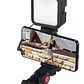Kit De Grabación Con Micrófono Luz Led Y Soporte Tripode  - Miniatura 6